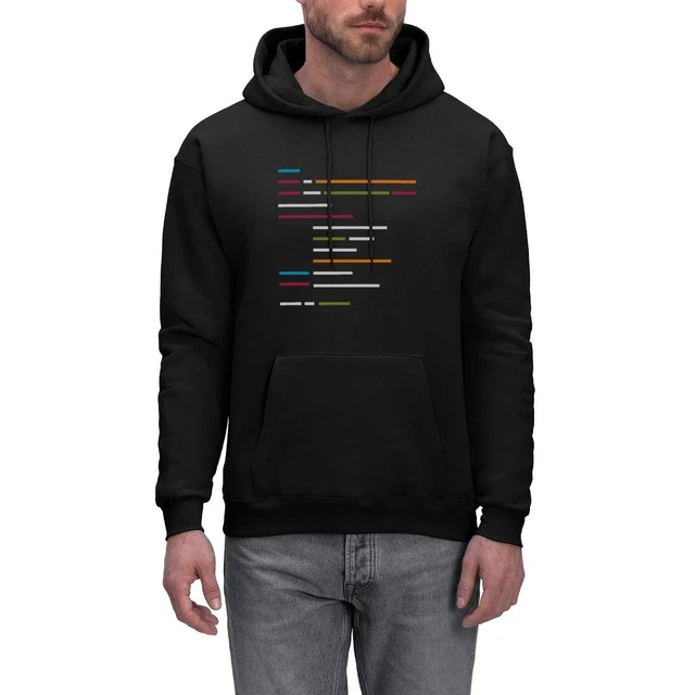 DOPASHIRT Lines Of Code On Dark Mode, Programming Lovers Men'S Hoodie ...