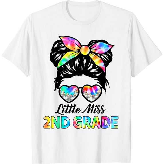 DOPASHIRT Little Miss 2Nd Grade Back To School Second Grade Girls T-Shirt Unisex S-5XL Hot Trending Shirt, Vintage Birthday Gift