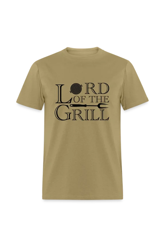 Lord Of The Grill T-Shirt (Bbq Grilling Graphic Tee Shirt) Unisex S-5XL Hot Trending Shirt, Vintage Birthday Gift
