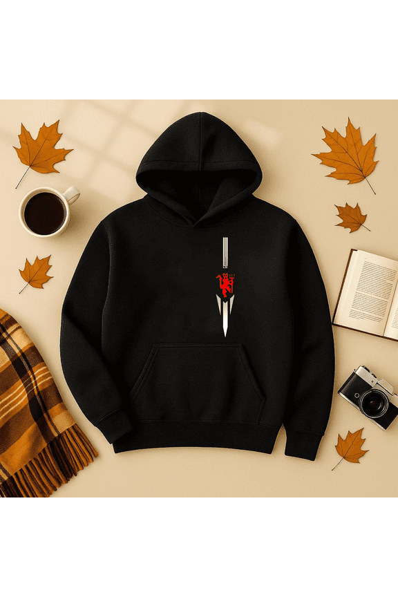 Manchester Uniteds Best Logo Hoodie Outdoor Hoodie, Trendy Hoodie, Birthday Gift