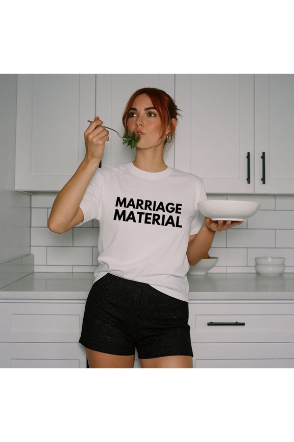 Marriage Material Tee, Minimalist Bride To Be Shirt, Trendy Bridal Shower Gift, Engagement Apparel, Wifey Club, It'S Giving Wife Unisex S-5XL Hot Trending Shirt, Vintage Birthday Gift