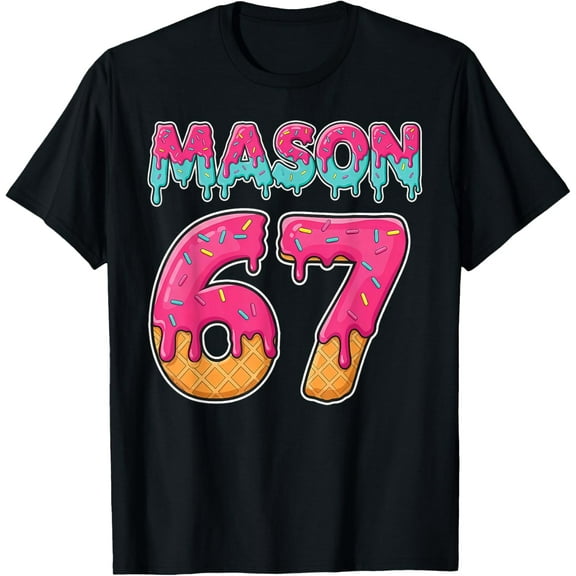 DOPASHIRT Mason 67 Funny Ice Cream Six Seven Men Women T-Shirt Unisex S-5XL Hot Trending Shirt, Vintage Birthday Gift