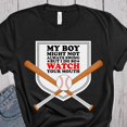 thumbnail image 1 of DOPASHIRT My Might Not Always Swing But I Do So Watch Your Mouth Funny Baseball Mom Shirt Baseball Funny Baseball Sayings Baseball Mama Shirt Unisex S-5XL Hot Trending Shirt, Vintage Birthday Gift, 1 of 4