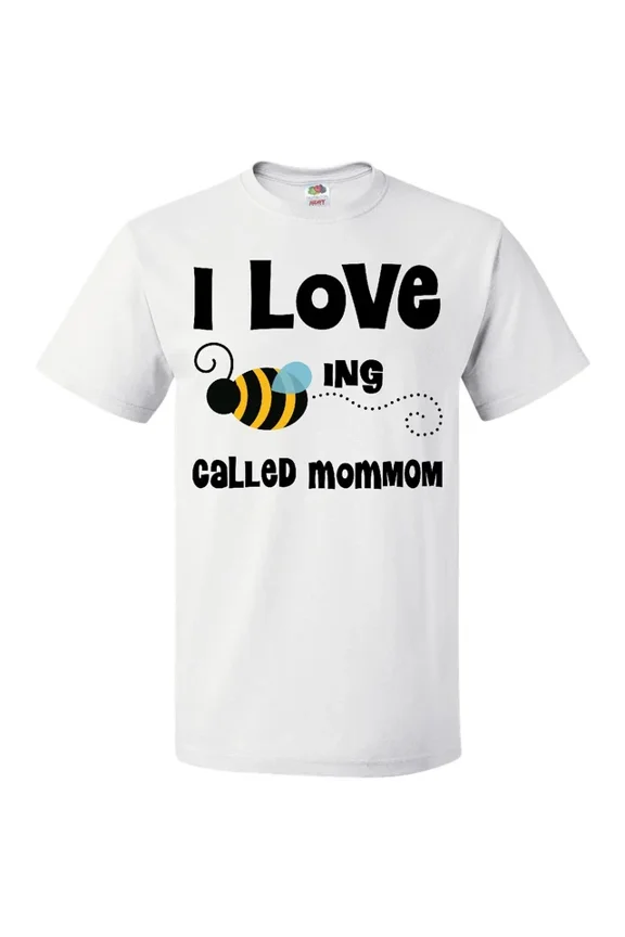 Mommom Honey Bee T-Shirt Grandma For Cute Mens Clothing Apparel Unisex S-5XL Hot Trending Shirt, Vintage Birthday Gift