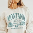 thumbnail image 1 of DOPASHIRT Montana State Shirt Trendy Montana Brown Bear Shirt Oversized Vintage Shirt Cute Vacation Shirt Hiking Shirt Outdoor Unisex S-5XL Hot Trending Shirt, Vintage Birthday Gift, 1 of 3