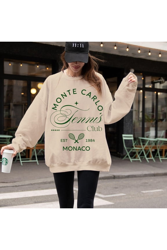Monte Carlo Shirt, Preppy Tennis Club Shirt, Trendy Tenniscore Clothing, Travel To Monaco Gift, Hipster Sporty And Rich Shirt Unisex S-5XL Hot Trending Shirt, Vintage Birthday Gift