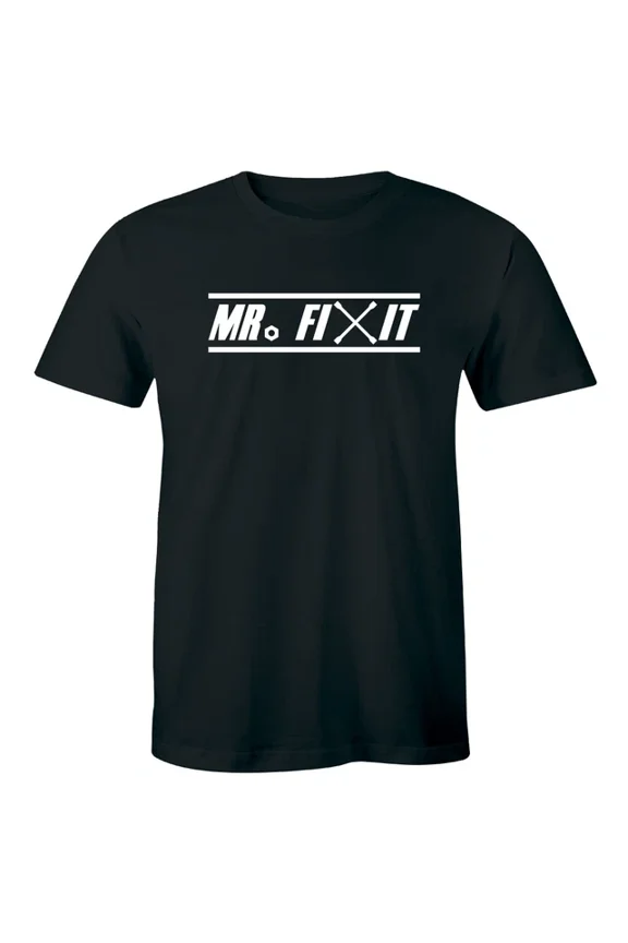 Mr. Fix It Funny T-Shirt Handyman Repair Gift Idea For Him Unisex S-5XL Hot Trending Shirt, Vintage Birthday Gift
