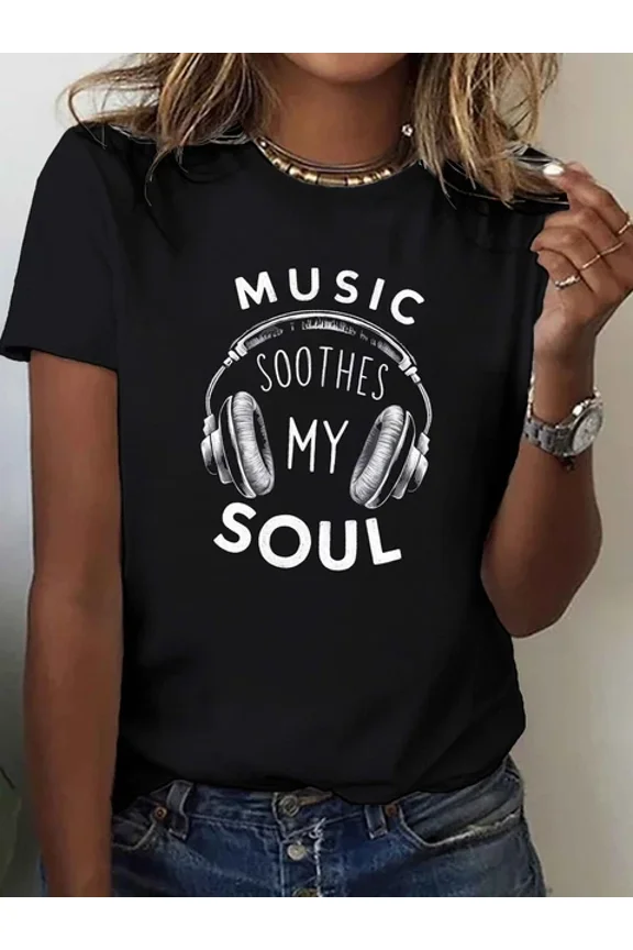 DOPASHIRT Music Soothes My Soul Tshirt Fit Unisex S-5XL Hot Trending Shirt, Vintage Birthday Gift