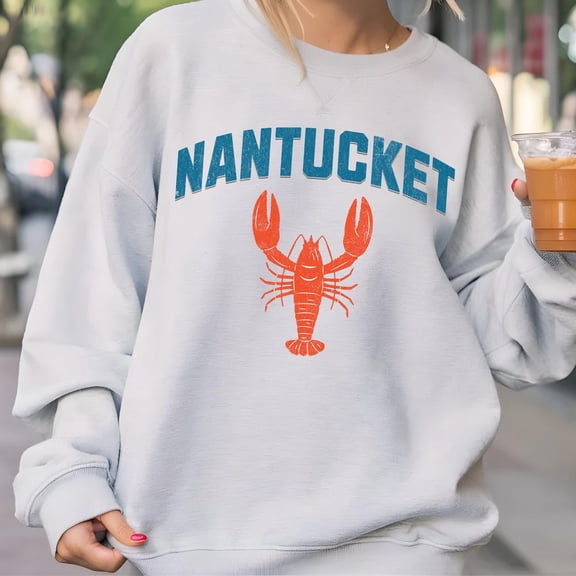 DOPASHIRT Nantucket Shirt, Distressed Lobster Shirt, Fisherman Shirt, Preppy New England Summer Vacation Shirt, Trendy Old Money Gift Unisex S-5XL Hot Trending Shirt, Vintage Birthday Gift