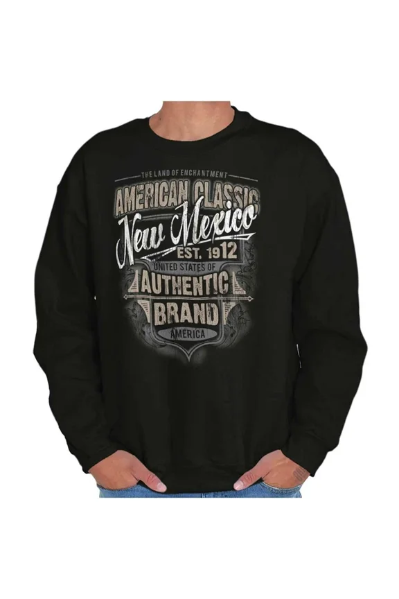 New Mexico American Souvenir Country Nm Usa Crew Sweatshirt Trendy Sweatshirt, Birthday Gift