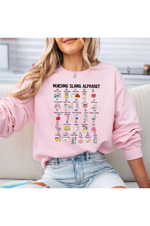 Nursing Slang Alphabets Shirt, Funny Nurse Alphabet Shirt, Nurse Abc, Registered Nurse Terminologies, Nursing Appreciation Gift, Gifts Unisex S-5XL Hot Trending Shirt, Vintage Birthday Gift