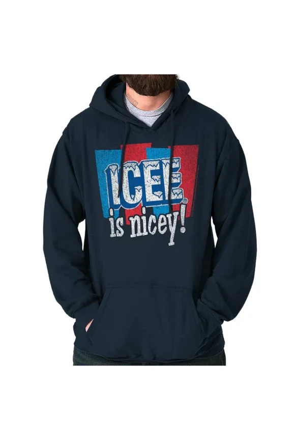 Official Licensed Icee Logo Graphic Hoodie Outdoor Hoodie, Trendy Hoodie, Birthday Gift