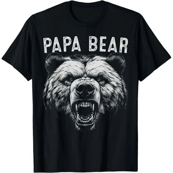 DOPASHIRT Papa Bear Best Idea Fathers Day Funny Bear Gifts For Men Dad T-Shirt, Unisex Tee Unisex S-5XL Hot Trending Shirt, Vintage Birthday Gift