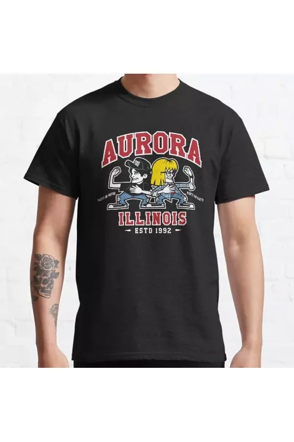 DOPASHIRT Party Time Aurora High School Vintage Heavy Metal Classic T Shirt_Ab1_11 T-S Unisex S-5XL Hot Trending Shirt, Vintage Birthday Gift