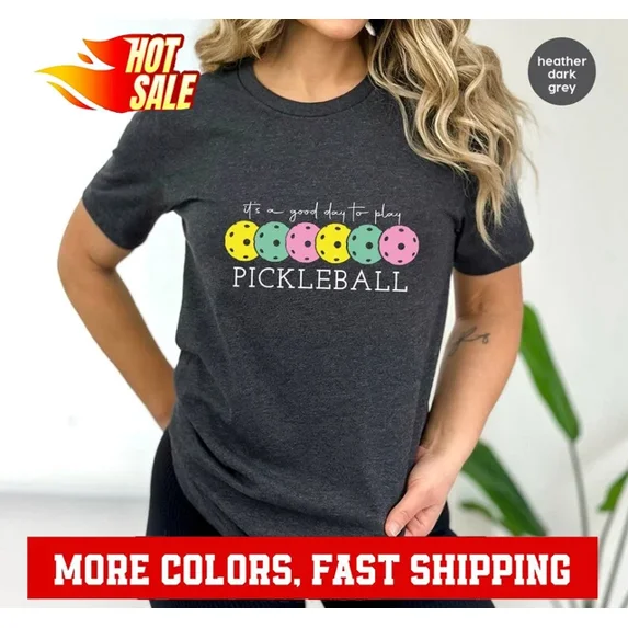 DOPASHIRT Pickleball Shirt, Sport Graphic Tees, Pickleball Gifts, Sport Shirt, Pickleba... Unisex S-5XL Hot Trending Shirt, Vintage Birthday Gift