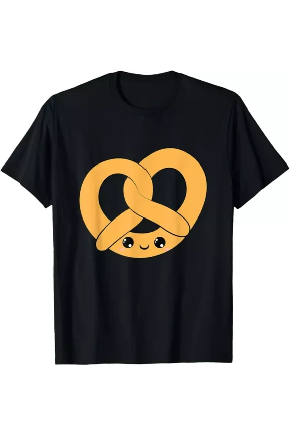 DOPASHIRT Pretzel - Cute - Adorable - Kawaii - Pretty - Smile - Tasty T-Shirt Unisex S-5XL Hot Trending Shirt, Vintage Birthday Gift