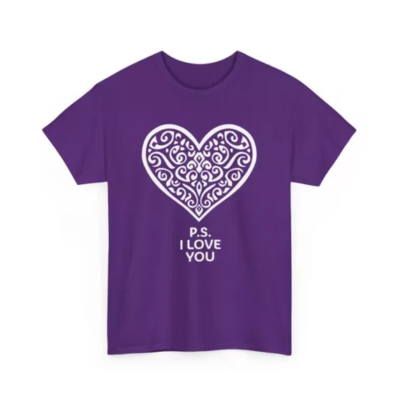 DOPASHIRT Ps I Love You Day Purple T-Shirt Unisex S-5XL Hot Trending Shirt, Vintage Birthday Gift