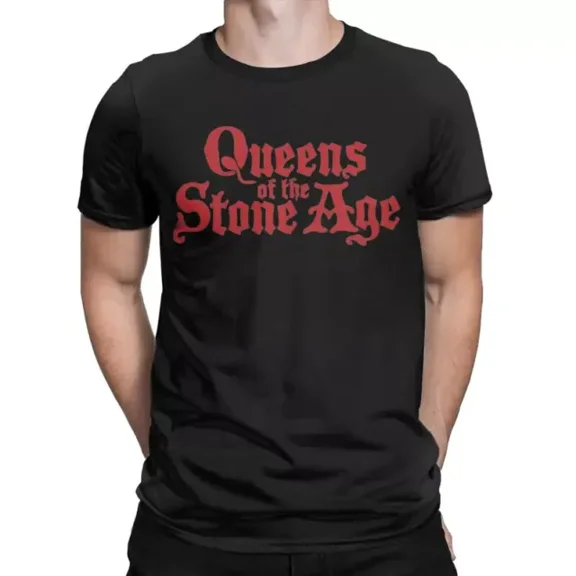 DOPASHIRT Queens Of Stone Age Men's Tees Short Sleeve Crew Nec Unisex S-5XL Hot Trending Shirt, Vintage Birthday Gift