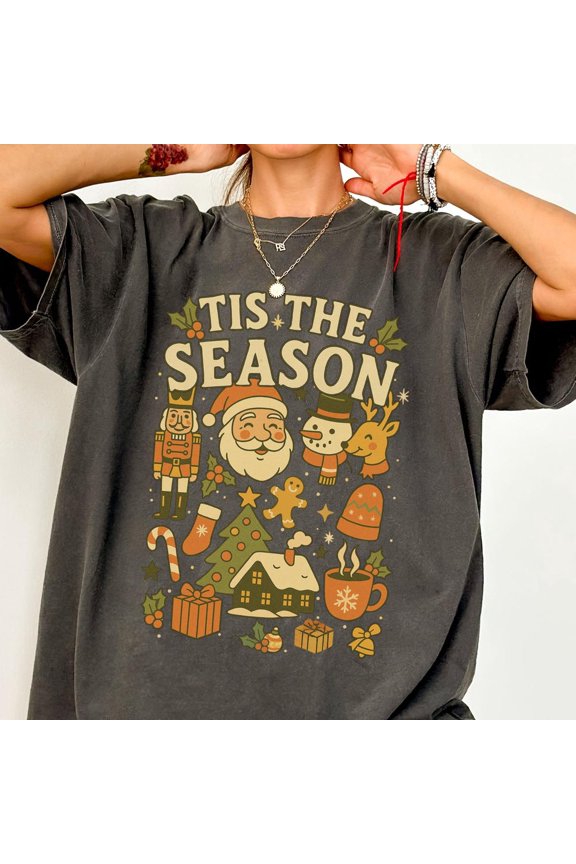 Retro Xmas Shirt: Vintage San.Ta Tee Unisex S-5XL Hot Trending Shirt, Vintage Birthday Gift