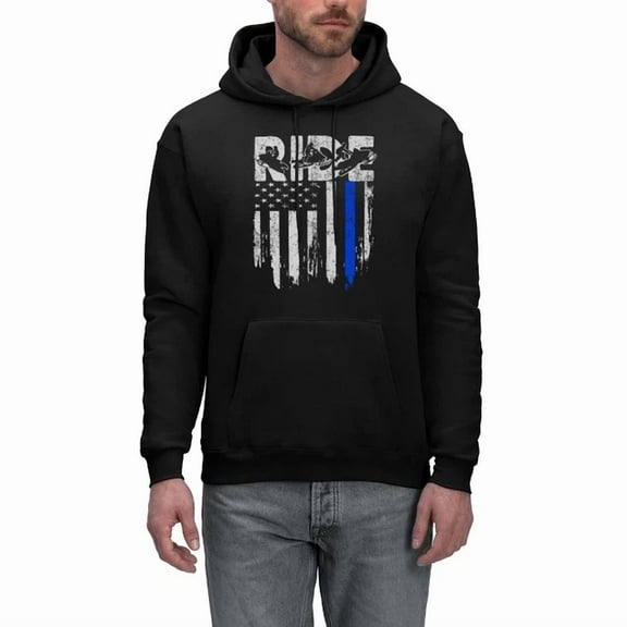 DOPASHIRT Ride Snowmobile Usa Flag Men'S Hoodie Outdoor Hoodie, Trendy Hoodie, Birthday Gift