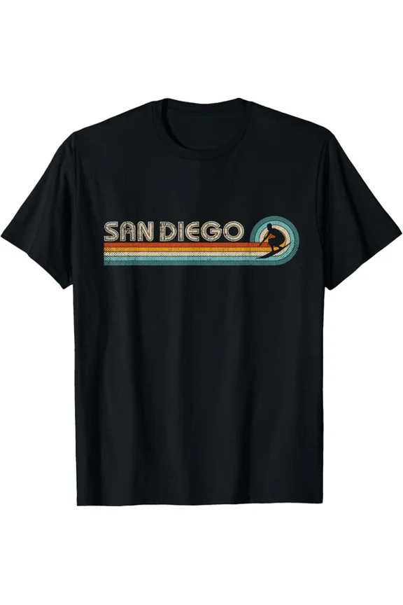 DOPASHIRT San Diego Surfer Merch Men Surfing San Diego T-Shirt Unisex S-5XL Hot Trending Shirt, Vintage Birthday Gift