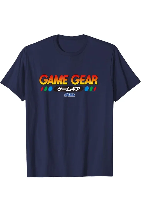 Sega Game Gear Logo (Japanese) Video Game T-Shirt Unisex S-5XL Hot Trending Shirt, Vintage Birthday Gift