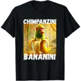 thumbnail image 1 of DOPASHIRT Shimpanzini Bananini Italian Brainrot Chimpanzee And Banana T-Shirt Unisex S-5XL Hot Trending Shirt, Vintage Birthday Gift, 1 of 3