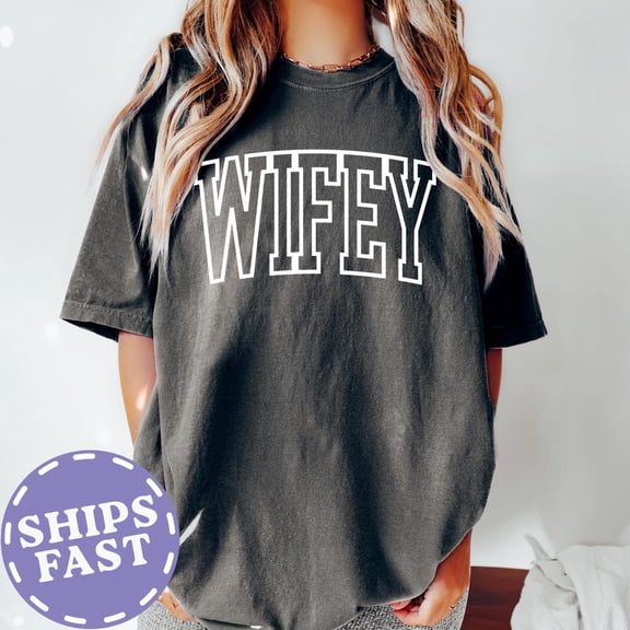 DOPASHIRT Shirt, Wifey Shirt, Wife Shirt, Just Married Shirt, Honeymoon Shirt, Bride To Be Gift, Bridal Shower Gift, Bride Shirt, Tee Unisex S-5XL Hot Trending Shirt, Vintage Birthday Gift