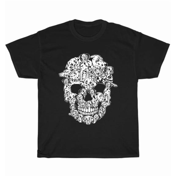 DOPASHIRT Skull Dalmatian Dog Pet Puppy Lover Funny Hal.Low.Een T-Shirt Unisex S-5XL Hot Trending Shirt, Vintage Birthday Gift