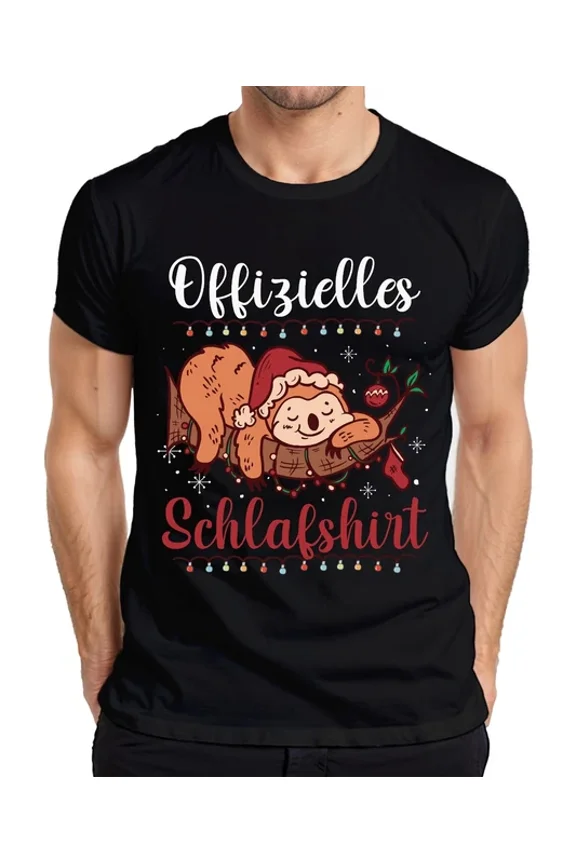 Sloth Xmas Sleep Shirt Shirt Unisex S-5XL Hot Trending Shirt, Vintage Birthday Gift