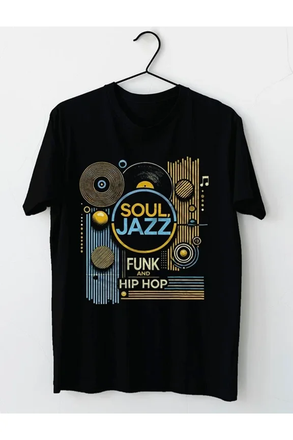 DOPASHIRT Soul Jazz Funk And Hip Hop Music Genre Musician Music Lovers T-Shirt Unisex S-5XL Hot Trending Shirt, Vintage Birthday Gift