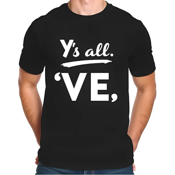 DOPASHIRT Southern Charm Cotton Short Sleeve T-Shirt - 'Y'S All Ve' Unisex S-5XL Hot Trending Shirt, Vintage Birthday Gift