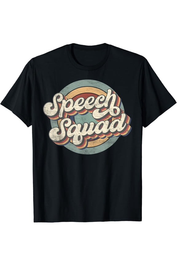 DOPASHIRT Speech Squad Speech Therapy Crew Hello Back To School Team T-Shirt Unisex S-5XL Hot Trending Shirt, Vintage Birthday Gift