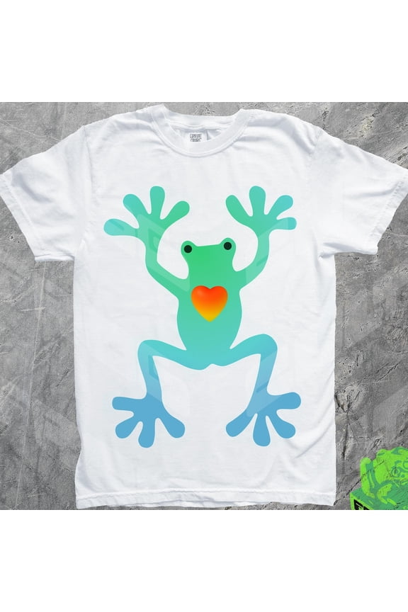 Spirit Frog Y2K T-Shirt, Vintage 90S Peace Frog Graphic Shirt, Retro Shirt, Party Rave Tee, Funny Gift Shirt, Hippie Unisex S-5XL Hot Trending Shirt, Vintage Birthday Gift