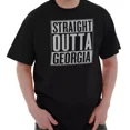 thumbnail image 1 of DOPASHIRT Straight Outta Georgia Ga Vacation Crewneck T Shirt Men Or Women Unisex S-5XL Hot Trending Shirt, Vintage Birthday Gift, 1 of 4