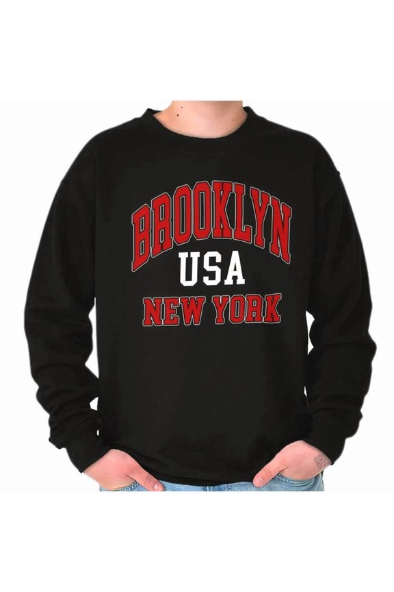 Streetwear Brooklyn New York Ny Usa Sweatshirt Trendy Sweatshirt, Birthday Gift