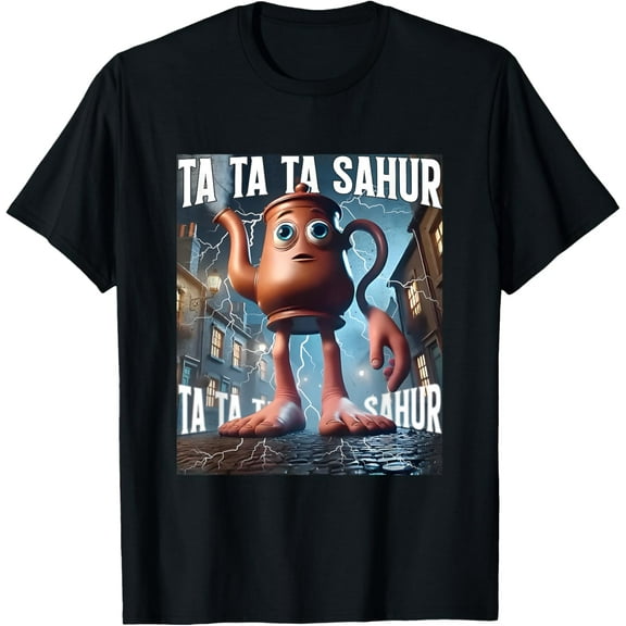 DOPASHIRT Ta Ta Ta Sahur, Tung Tung Tung Sahur, Italian Brainrot T-Shirt Unisex S-5XL Hot Trending Shirt, Vintage Birthday Gift