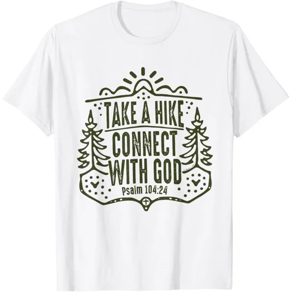 DOPASHIRT Take A Hike Connect With God T-Shirt Unisex S-5XL Hot Trending Shirt, Vintage Birthday Gift