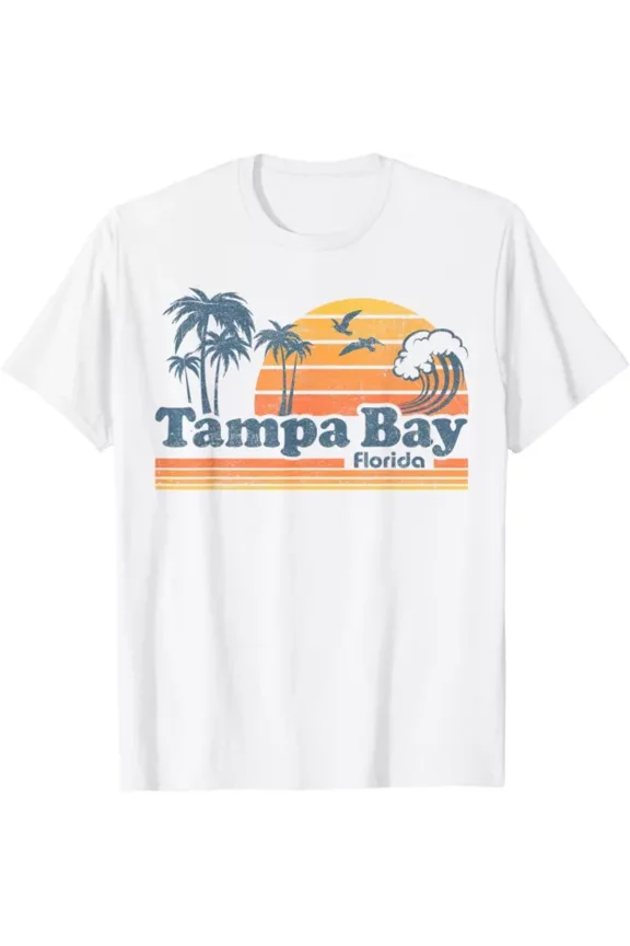 DOPASHIRT Tampa Bay Florida Beach Vintage Spring Break Vacation Retro T-Shirt Unisex S-5XL Hot Trending Shirt, Vintage Birthday Gift