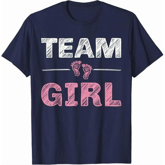 DOPASHIRT Team Girl Gender Reveal Party Gifts Soon To Be Baby Shower T-Shirt Unisex S-5XL Hot Trending Shirt, Vintage Birthday Gift