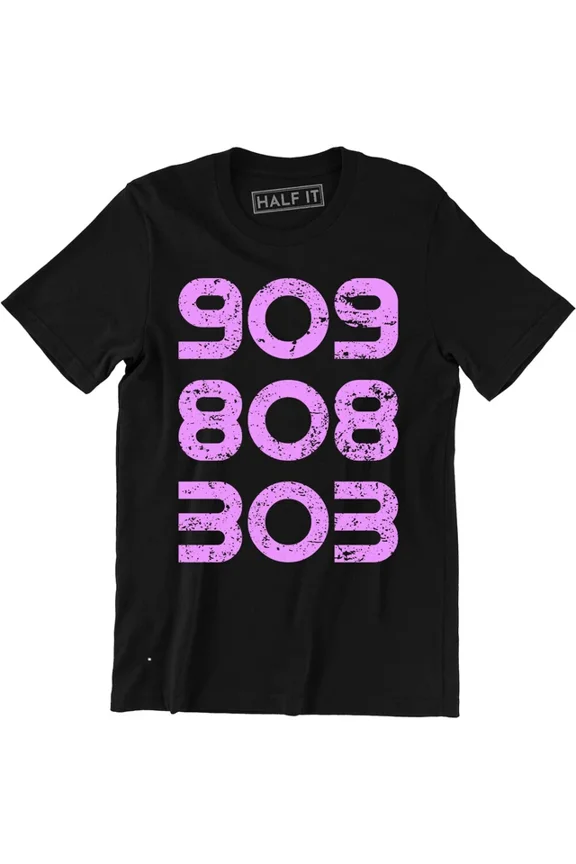 Techno 909 808 303 T-Shirt Drum House Tech Underground Dj Top Producer Unisex S-5XL Hot Trending Shirt, Vintage Birthday Gift