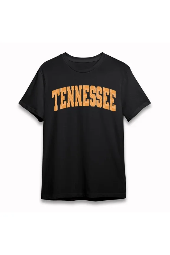 Tennessee Checkered Letter Tee Unisex S-5XL Hot Trending Shirt, Vintage Birthday Gift