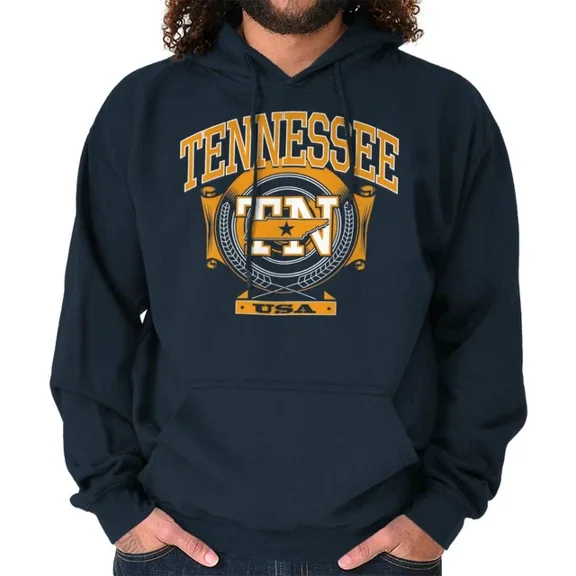 DOPASHIRT Tennessee Tn Usa State Map Shape Outline Hoodie Outdoor Hoodie, Trendy Hoodie, Birthday Gift