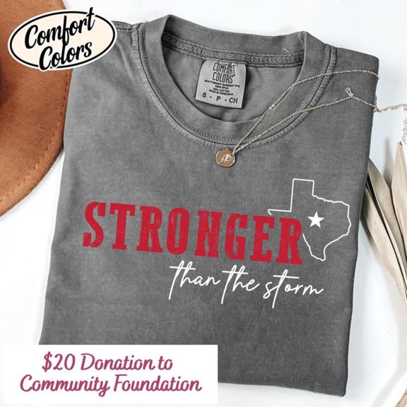 DOPASHIRT Texas Strong Flood Disaster Relief T-Shirt, Hill Country Flooding Survivor Tee, Guadalupe River Rescuer Support T-Shirt Unisex S-5XL Hot Trending Shirt, Vintage Birthday Gift