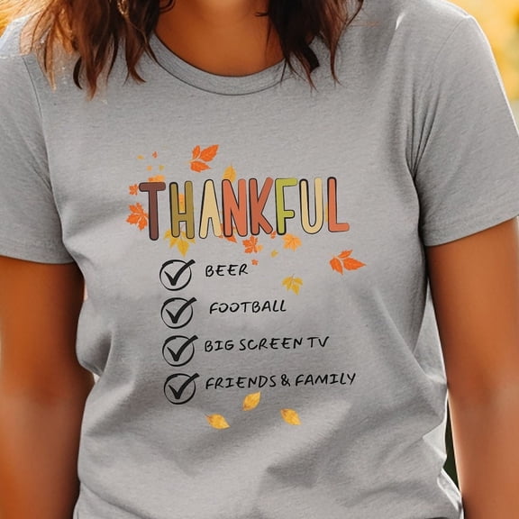 DOPASHIRT Thanks.Giving Football Apparel Mens, Fall Football Season T Shirt Womens, Fashion Trend College Attire, Autumn Thankful Shirt Gift Unisex S-5XL Hot Trending Shirt, Vintage Birthday Gift