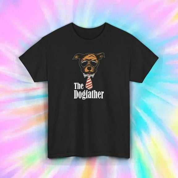 DOPASHIRT The Dogfather Shirt Funny Dog Dad Pet Lover Gift Tee Unisex S-5XL Hot Trending Shirt, Vintage Birthday Gift