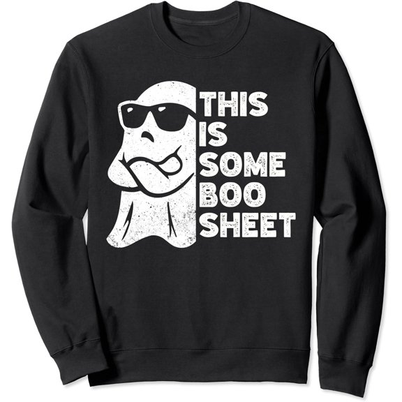 DOPASHIRT This Is Some Boo Sheet Hal.Low.Een Cool Ghost Funny Sweatshirt Trendy Sweatshirt, Birthday Gift