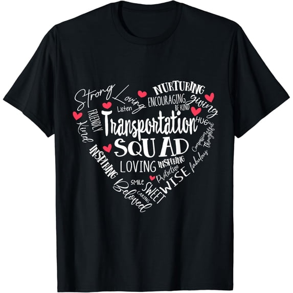 DOPASHIRT Transportation Squad Back To School Bus Driver Monitor Aide T-Shirt Unisex S-5XL Hot Trending Shirt, Vintage Birthday Gift