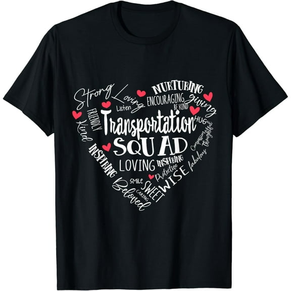 DOPASHIRT Transportation Squad Back To School Bus Driver Monitor Aide T-Shirt Unisex S-5XL Hot Trending Shirt, Vintage Birthday Gift
