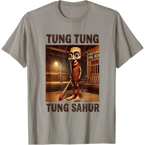 DOPASHIRT Tung Tung Tung Sahur Italian Brainrot T-Shirt Unisex S-5XL Hot Trending Shirt, Vintage Birthday Gift